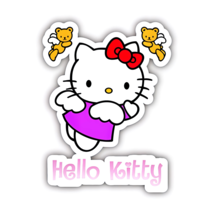Hello Kitty Teddy Bear Angel Cartoon Sticker Vinyl Decal Waterproof ''SI... - $4.50+