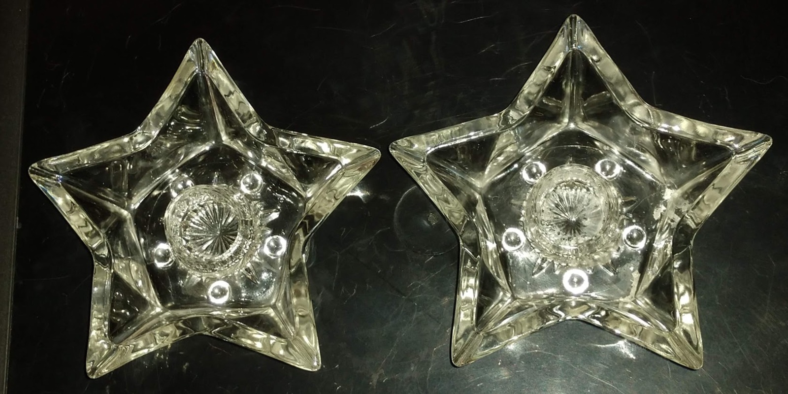 Primary image for Candle Holders Star Shaped Candle Holders Set of 2 Christmas Star Cowboy Texas 
