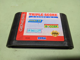 Triple Score Sega Genesis Cartridge Only - £3.98 GBP