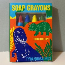 Vintage Sanrio 1988 Dinosaur Bath Soap Crayons - £15.95 GBP