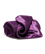 Fascinator Throw Aubrergine Microvelvet - Regular Size - $747.35 CAD