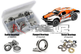 RCScrewZ Rubber Shielded Bearing Kit xra086r for XRAY SCX 2022 2wd #320300 - £36.93 GBP