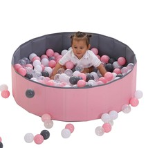 Kids Ball Pit Foldable Double Layer Oxford Cloth Play Ball Pool With Sto... - £32.25 GBP