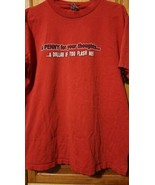 VTG 90s T Shirt &quot;A Penny For Your Thoughts... A Dollar If You Flash Me&quot; ... - $7.96 CAD