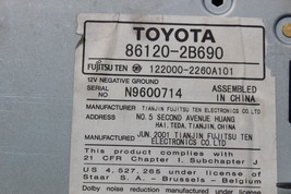2000-2005 TOYOTA CELICA GT GT-S STEREO CASSETTE TAPE/CD AUDIO/ RADIO AM/FM K969 image 8