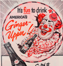 1953 Canada Dry Ginger Ale Advertisement Ringling Brothers Circus Clown ... - $736.23 MXN