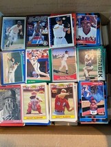 Vintage 1000 Baseball Card Collection lot w/ Stars, RC&#39;s, Bonus, 1986-93 READ - £19.98 GBP