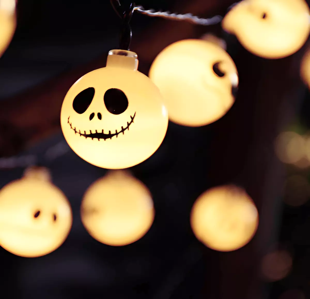 Solar Halloween Lights, Outdoor Nightmare Christmas Halloween Lights, 8 ... - €34,10 EUR