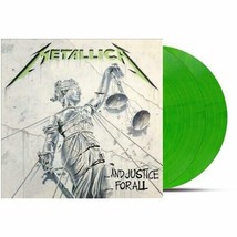 Metallica And Justice For All 2X Vinyl New! Exclusive Limited Green Lp! One - £34.95 GBP