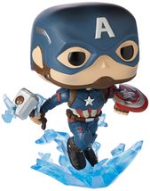 Funko Pop! Marvel: Avengers Endgame - Captain America with Broken Shield &amp; Mjoin - £15.61 GBP