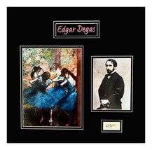 Edgar Degas Signature Cut Matted and museum Framed Ready to Display - £1,556.74 GBP