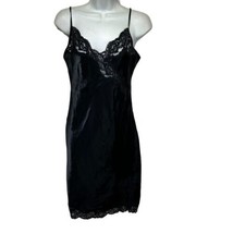 victoria’s secret gold label black lace chemise Size S - $29.69