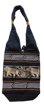Shoulder bag - elephant Thailand handbag bag cotton 30 x27 x 10 cm TA54 ... - $19.99