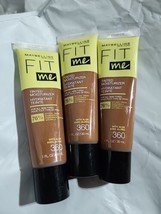 Maybelline Fit Me #360 Tinted Moisturizer For All Skin Types - 3 Pack - £11.72 GBP