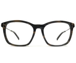 Dragon Eyeglasses Frames DR524S 017 JAKE Brown Horn Silver Square 54-18-145 - £73.25 GBP