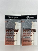 (2) Neutrogena Rapid Firming Peptide MultiAction Eye Creme Fragrance Fre Wrinkle - $25.50