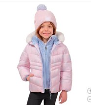 Snozu Boys Girls Jacket Pink Blue Puffer Hat Pockets Inner Bib Heavyweight - $834.40 MXN Snozu Boys Girls Jacket Pink Blue Puffer Hat Pockets Inner Bib Heavyweight - $834.40 MXN