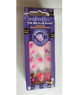 KISS imPRESS The No Glue Mani Halloween Press-On Nails Glow in The Dark ... - $11.77 CAD