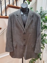 Allyn Saint George Men&#39;s Gray Polyester Single Breasted Long Sleeve Blaz... - £33.67 GBP