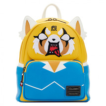 Sanrio Aggretsuko Alternating Expressions Mini Backpack By Loungefly Mul... - £68.40 GBP