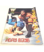 WWF &#39;93 Wrestling Program Magazine 222 Adam Bomb/Diesel COMPLETE w/POSTE... - $44.99