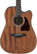 Ibanez AW54CE Artwood Acoustic, Open Pore Natural - $349.99