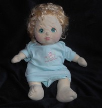 Vintage 1985 Mattel My Child Doll Baby Girl Blonde Hair Stuffed Animal Toy Plush - £58.88 GBP