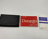 2002 Dodge Durango Owners Manual Handbook with Case OEM K01B04006 - $31.49