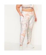 Plus Size XXL  Old Navy Powersoft High Rise Go Dry Stretch Leggings Pockets - $23.86 CAD
