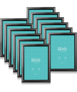 5X7 Picture Frames (12 Pack, Black) Simple Designed Photo Frame with Hig... - $684.02 MXN