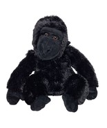 Aurora World Black Gorilla Zoo Jungle Primate Ape Plush Stuffed Animal 9&quot; - $28.30