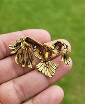Flying eagle gold or silver plated celebrity brooch designer broach pin k18 new - £18.67 GBP