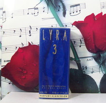 Lyra 3 By Alain Delon Edt Spray 1.7 Fl. Oz. Nwb - £63.92 GBP