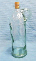 Decanter Bottle Xoriguer Spanish Gin Glass Original Cork Empty 1930&#39;s 10&quot; Tall - £24.12 GBP