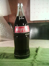 Vintage Coca-Cola Glass Bottle Unopened 32 oz Advertising - £19.67 GBP