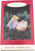 Hallmark Keepsake, Handcrafted 1994, “Happy Birthday, Jesus,” Ornament - £7.85 GBP