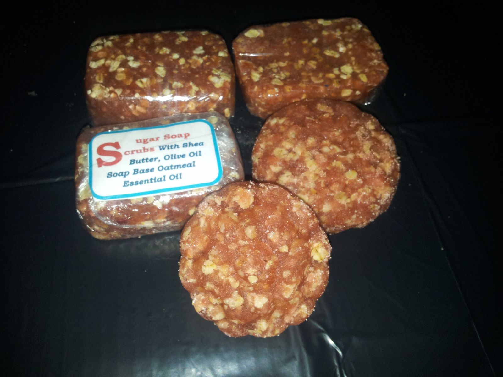 Moisturizing And Exfoliating Oatmeal Sugar soap Scrub - $3.50