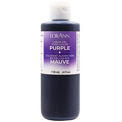 LorAnn Purple Liquid Gel Color, 4 ounce squeeze bottle Item image 2