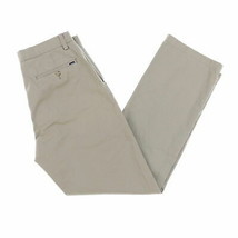 Polo Ralph Lauren Men Beige Chino Classic Stretch Flat Front Casual Pants 32 34 - $39.99