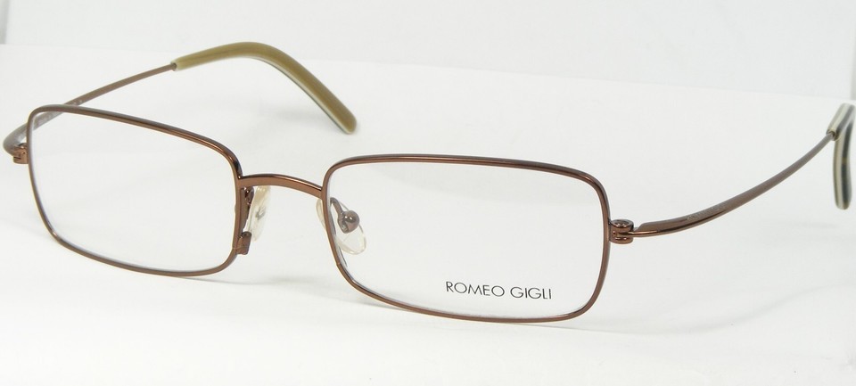ROMEO GIGLI {RG29404} BROWN EYEGLASSES METAL FRAME RG294 52-18-140mm Italy - $81.43