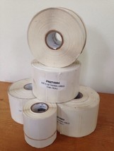 Lot of  5 Rolls 2.25" x 1.25" Thermal Zebra Shipping Labels Approx 1135/roll - $36.99