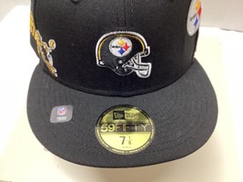 Pittsburgh Steelers  New Era 2022 Sideline 59FIFTY Historic Fitted Hat 7 1/8 - £31.65 GBP