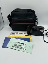 Olympus Infinity Jr Camera Case Manual Tested Working Point and Shoot Vtg - £38.72 GBP