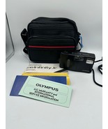 Olympus Infinity Jr Camera Case Manual Tested Working Point and Shoot Vtg - $48.21