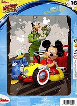 Disney Junior - Mickey and the Roadster - 16 Pieces Jigsaw Puzzle - v1 - £5.52 GBP