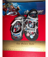 Marvel Heroes Avengers Baby Sandals 7 Toddler Footwear Boy Foot Wear Her... - $14.24