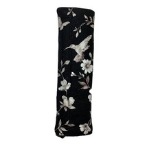 Black Cream Hummingbird Car Seatbelt Cover, Floral Vine Butterfly, Washa... - $12.69