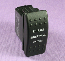 Carling MOMENTARY Rocker Switch SPDT 20A 12VDC  (ON) OFF (ON) Inner Wing - $12.75
