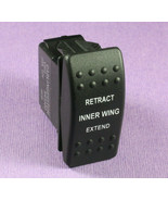 Carling MOMENTARY Rocker Switch SPDT 20A 12VDC  (ON) OFF (ON) Inner Wing - $17.49 CAD