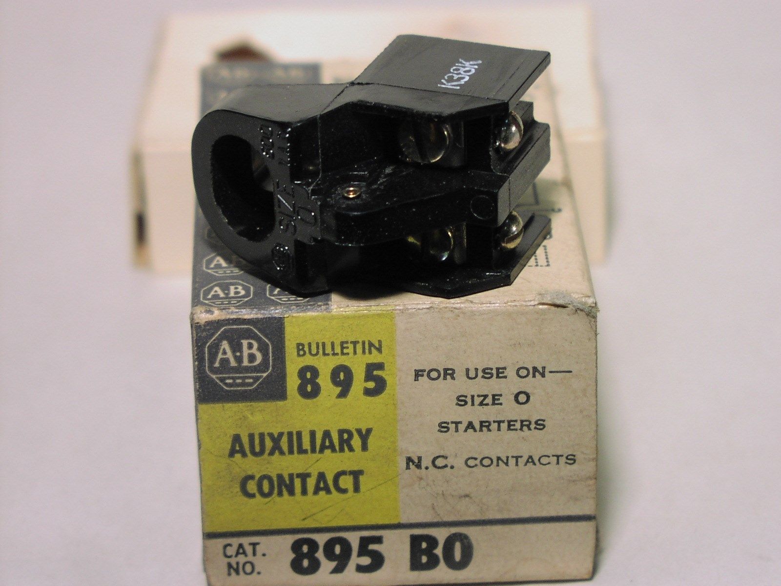 Allen Bradley 895-B0 Auxiliary Contact NEMA 0 Starter 30/60 A Disconnect... - $19.99